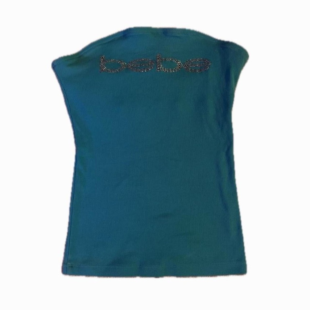 vintage bebe bedazzled tube top